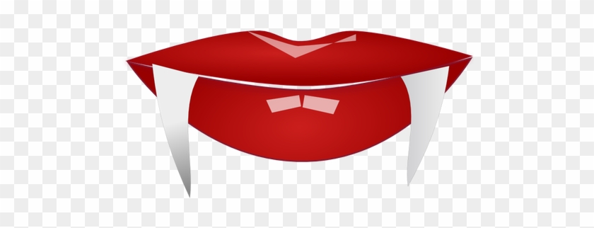 215 Kiss Lips Clip Art Free Public Domain Vectors - Vampire Teeth Transparent Background #821467