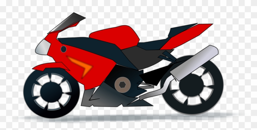 Motorcycle Clip Art Vector Motorcycle - Motorbike Clip Art #821641