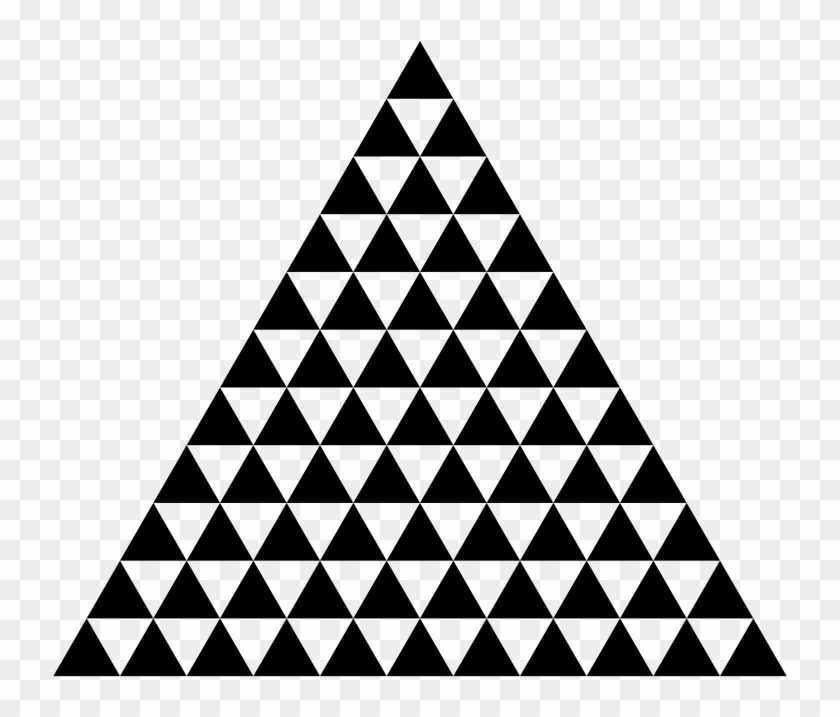 Triangle Of Triangles - Modern Bauhaus Graphic Design #821796