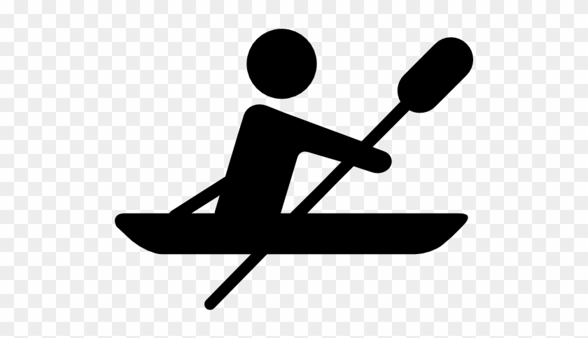 Paralympic Rowing Silhouette Free Icon - Best Gift - Kayaker Hoodie/t-shirt/mug Black/navy/pink/white #821904