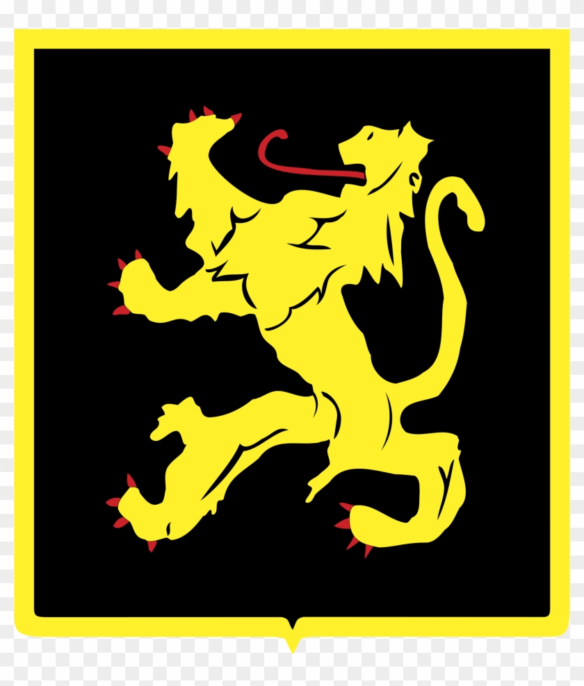 Belgian Lion 01 Logo Png Transparent - Belgian Lion Vector #821924
