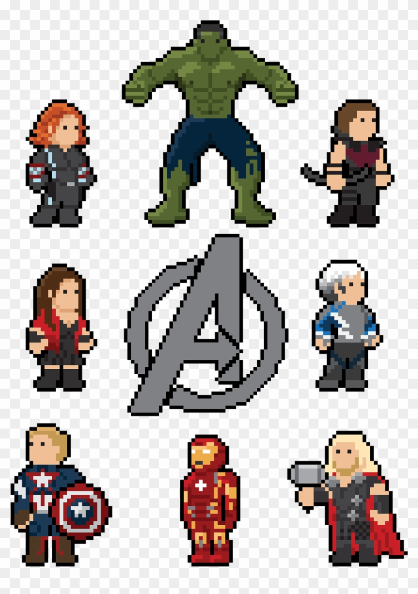 Pixel Art Marvel #821938