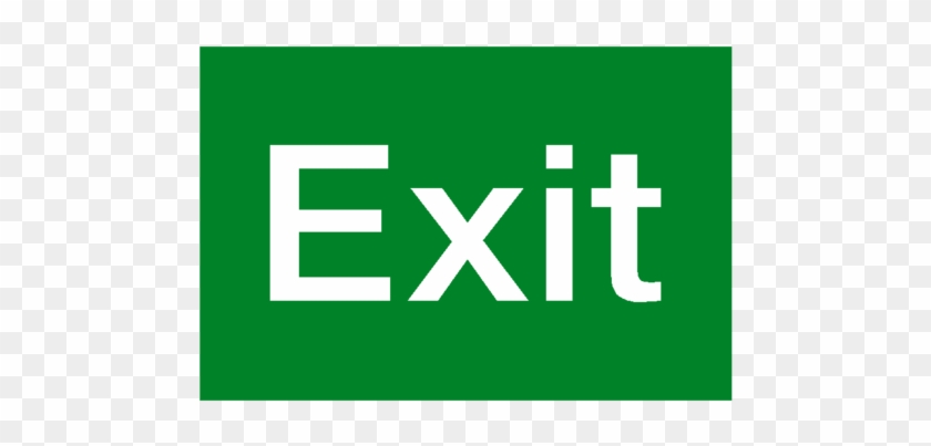 Exit Sticker - Safety-label - Co - Uk - Braille Signs - Fire Exit #821943
