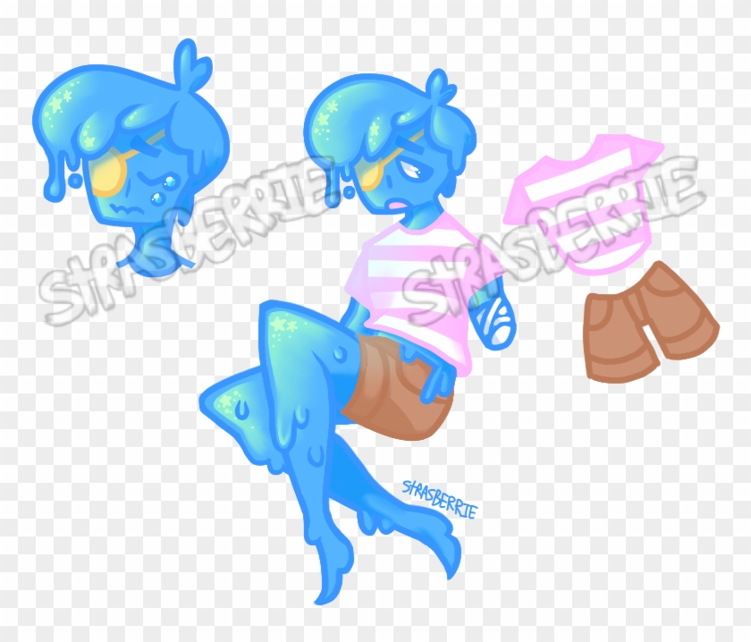 Cute Shy Slime Boy [open Points/paypal] By Strasberrie - Cartoon #822018