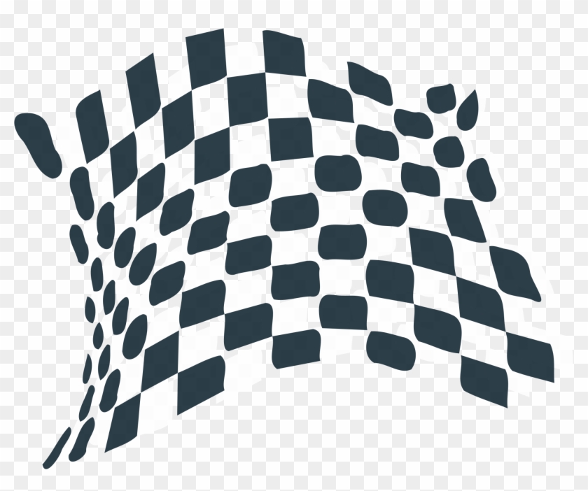 Chequered Flag Abstract Icon Clipart - Front Badge Megane 3 #822040