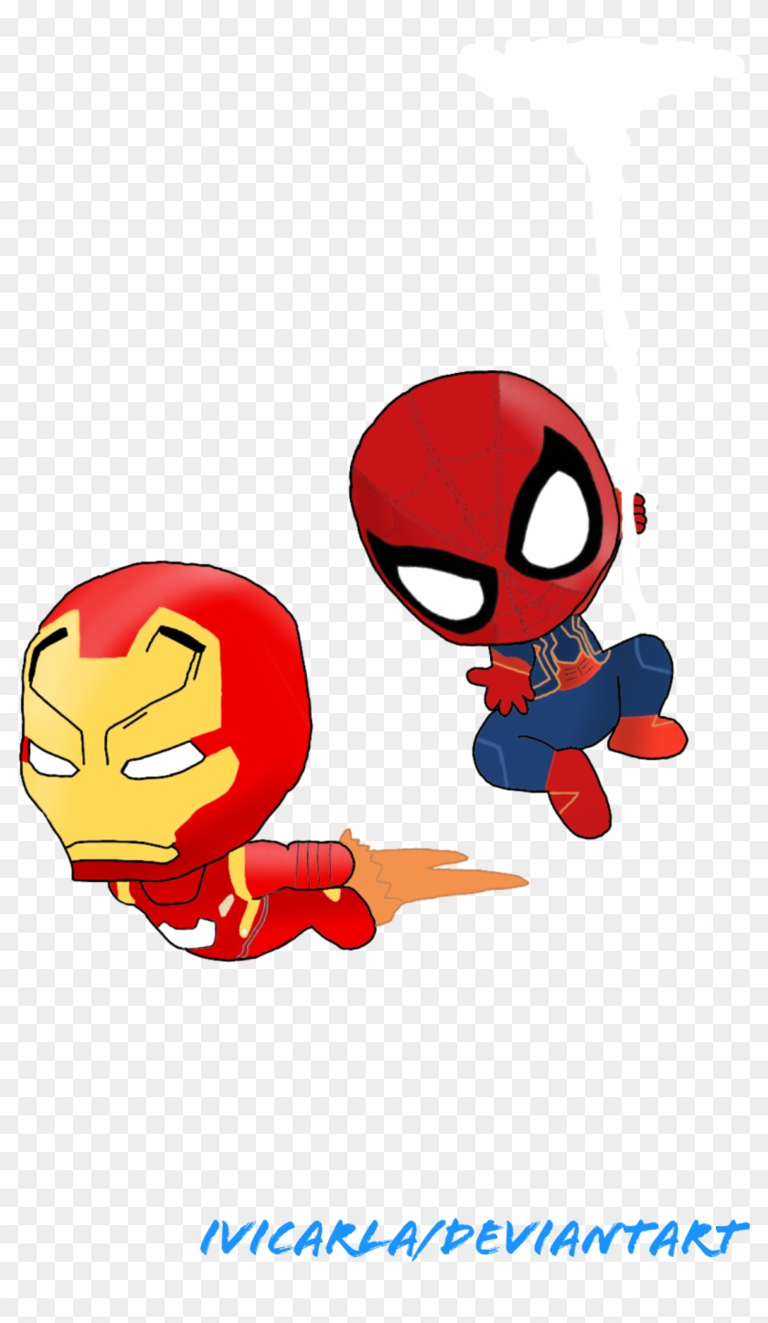 Spider Man And Iroman Avengers Infinity War By Ivicarla - Spider-man #822052
