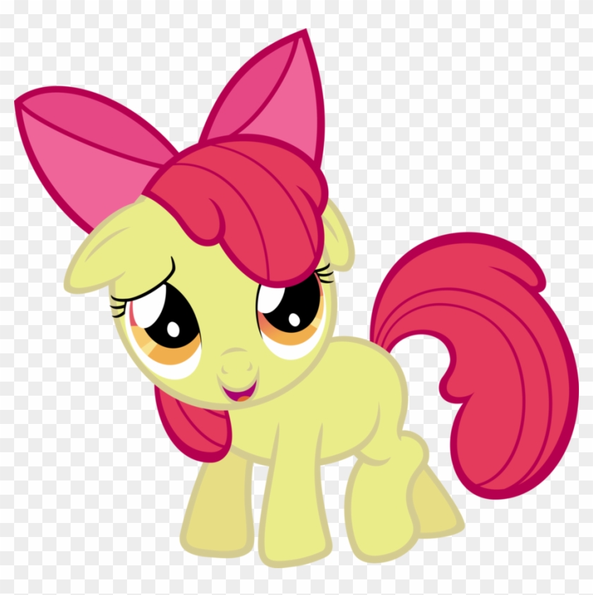 Shy Applebloom By Moongazeponies - Applebloom Cute Face #822091