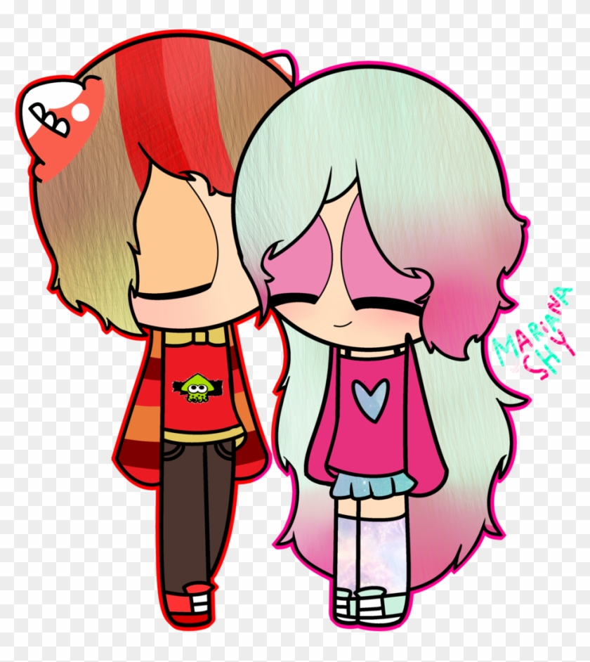 Mariana Shy And Matt By Mariana-shypuppy02 - Cartoon #822158