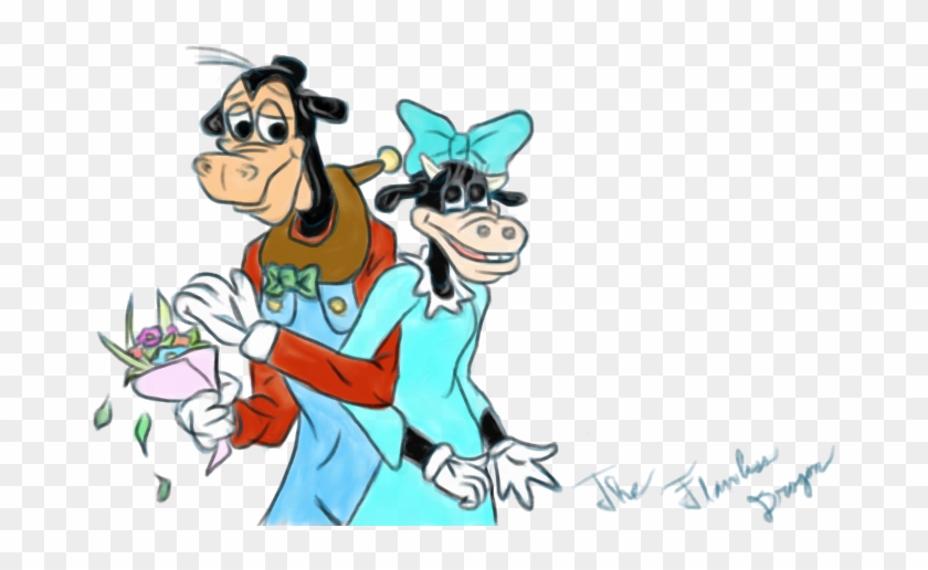 Horace Horsecollar And Clarabelle Cow By Theflawlessdragon - Clarabelle Cow And Horace Horsecollar #822179
