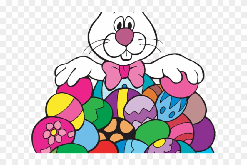 Egg Clipart Easter Bunny - Cartoon Easter Eggs #822180
