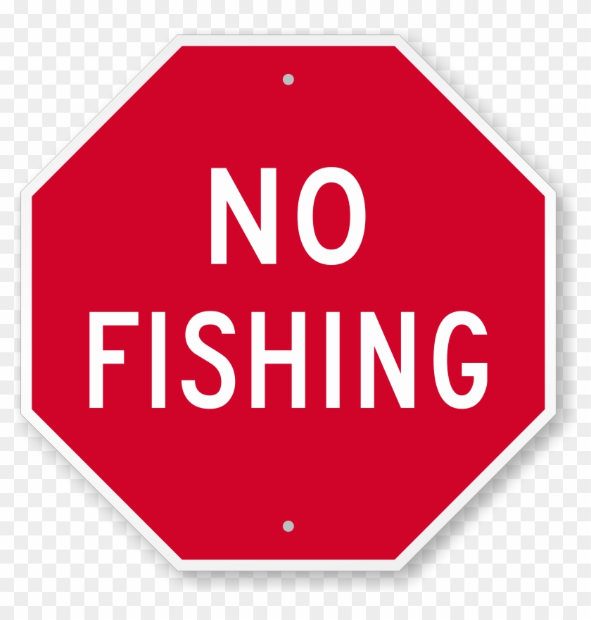 No Fishing Sign No Fishing Sign - No Fishing Sign Png #822259
