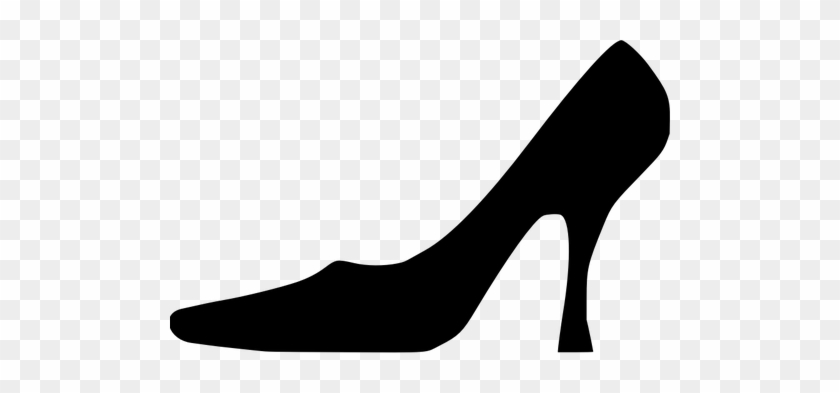 344 High Heel Clip Art Free Public Domain Vectors - High Heel Silhouette #822319