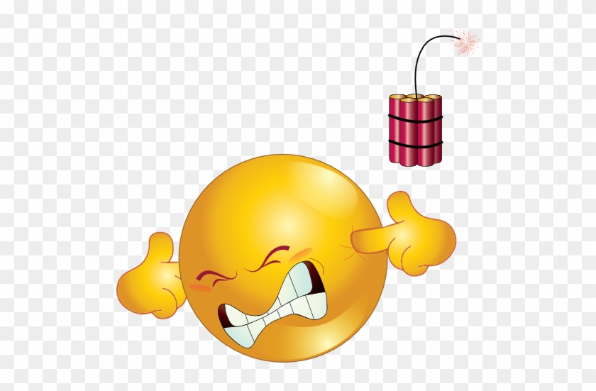 Dynamite Smiley Emoticon Clipart - Emoticon Dynamite #822461