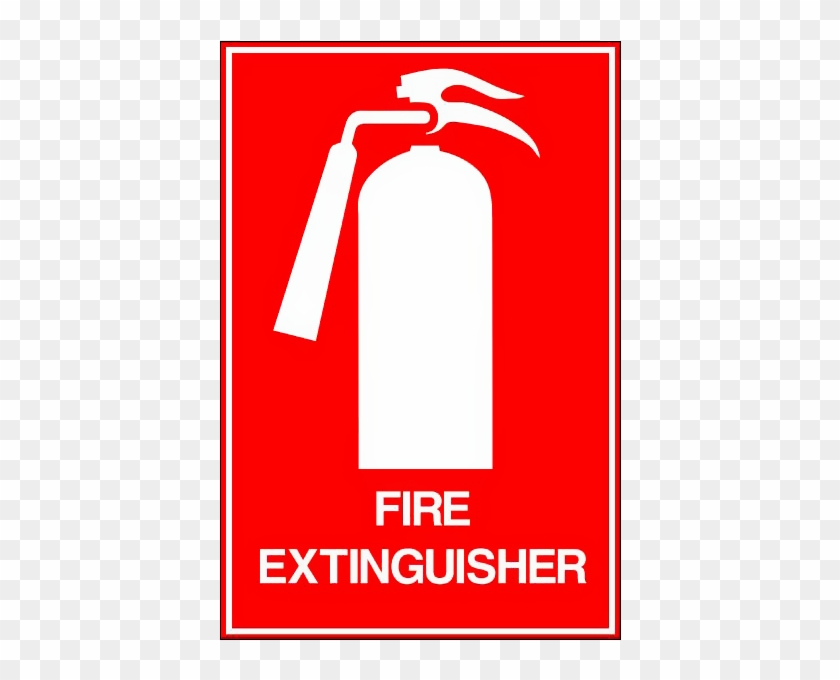 Fire Safety Sign Fire Extinguisher - Sign #822481