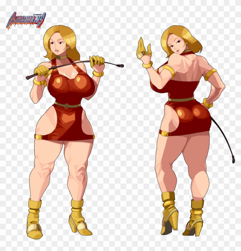 Dynamite Voluptuous Lady4-2 By Iggler - Denjin Makai 2 Sprites #822516