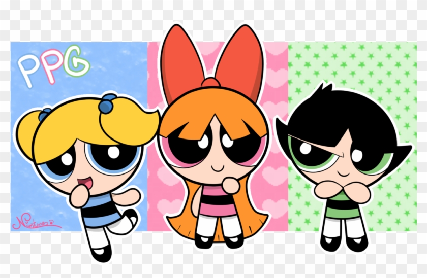 ~the Powerpuff Girls By Nini The Inkling - The Powerpuff Girls #822526