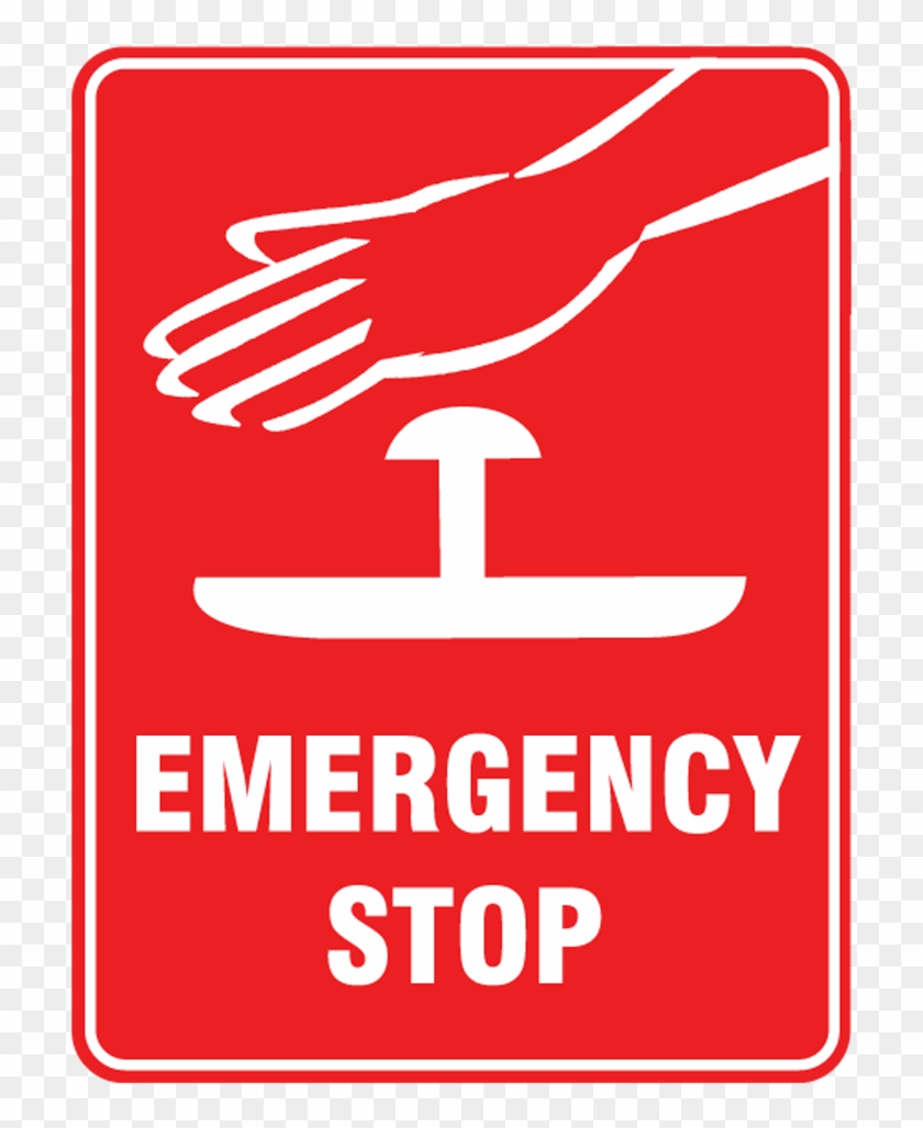 Emergency Stop - Emergency Assembly Point Sign #822548