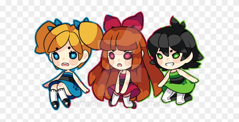 Powerpuff Girls By Pyrogoth - Digital Art #822564