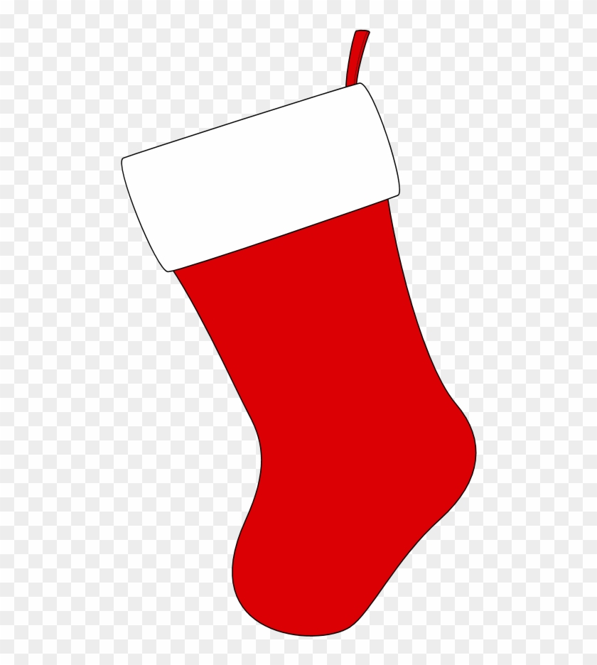 Christmas Socks On A Clothesline Free Clipart - Christmas Stocking Clipart #822603
