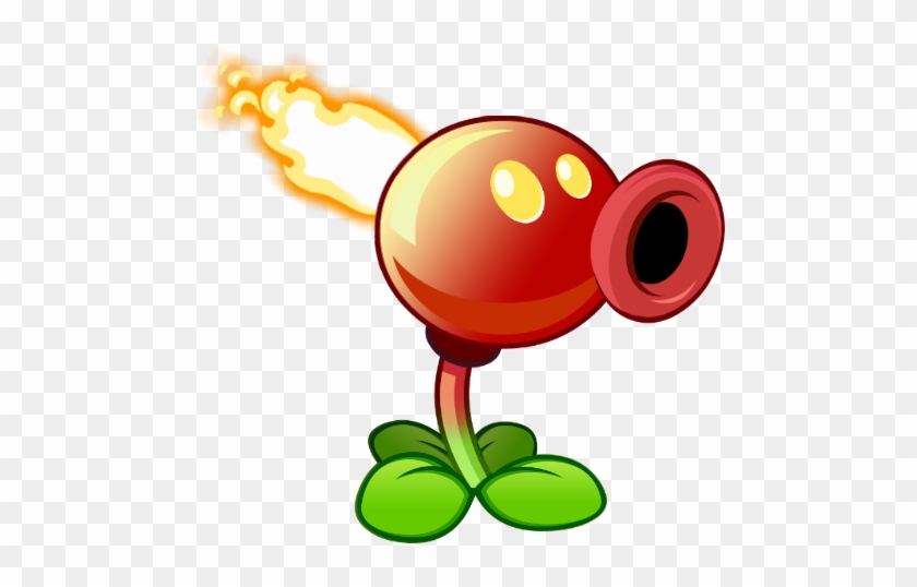 Fire Peashooter - Plants Vs Zombies Flame Pea #822659