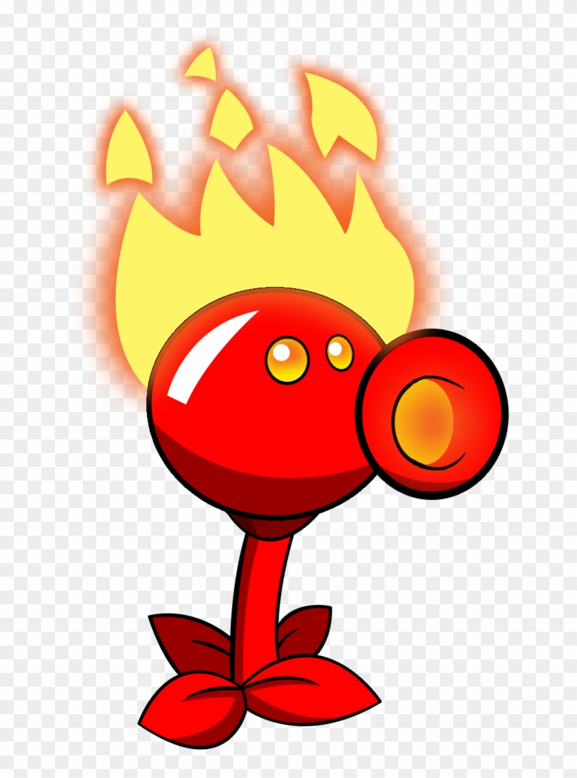 Fire Peashooter - Plants Vs Zombies Fire Peashooter #822664