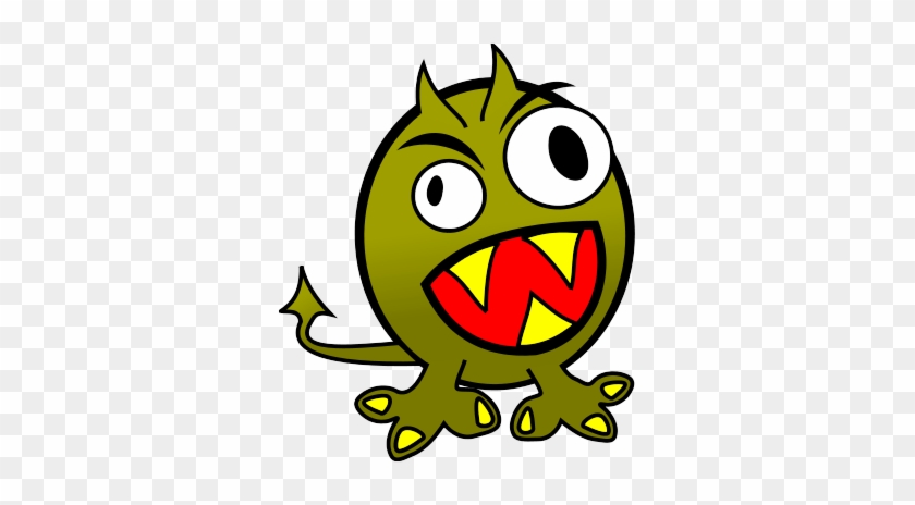 Image For Funny Angry Monster Clip Art - Monster Clipart #822799