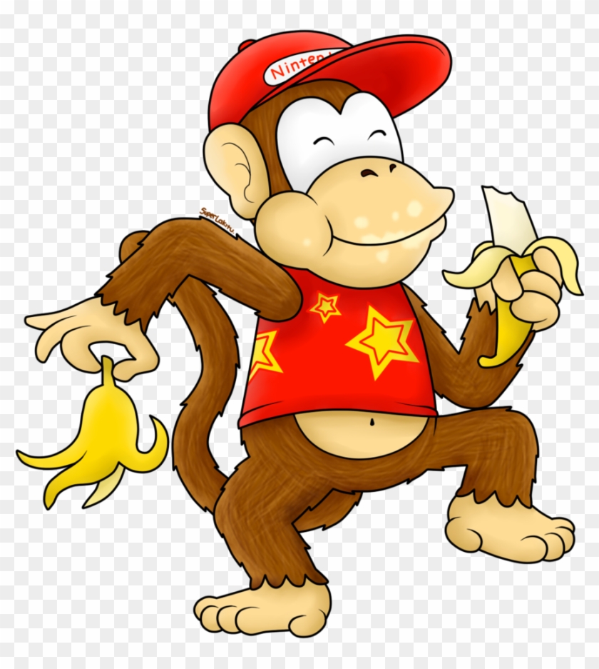 Diddy Kong With Banana #822829