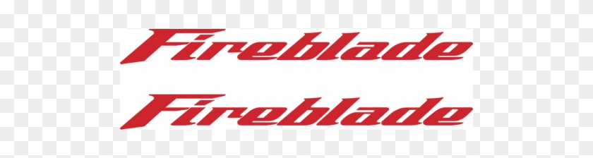 Fireblade Sticker #822927