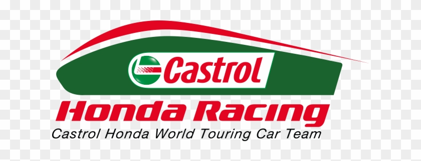 Honda Racing Logo Picture - Logo Engine Racing Castrol Motor Oil Mens Red T-shirt #822933