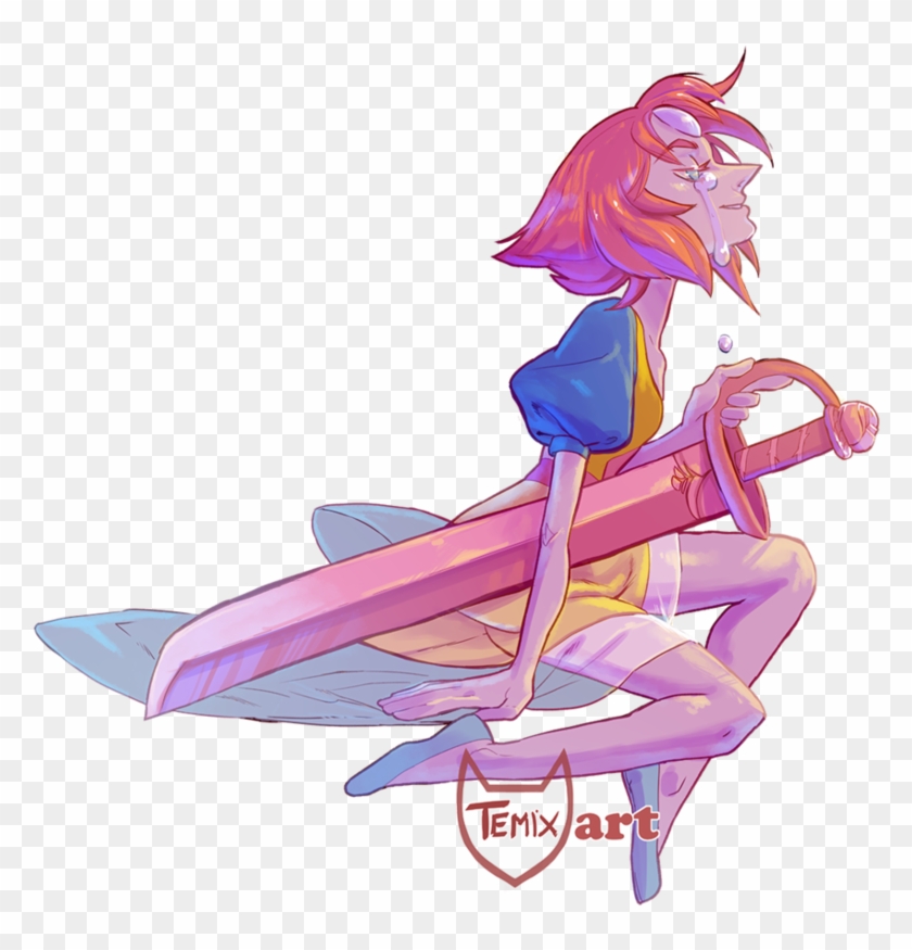 A Single Pale Rose By Temixart - Pale Rose Steven Universe #823134