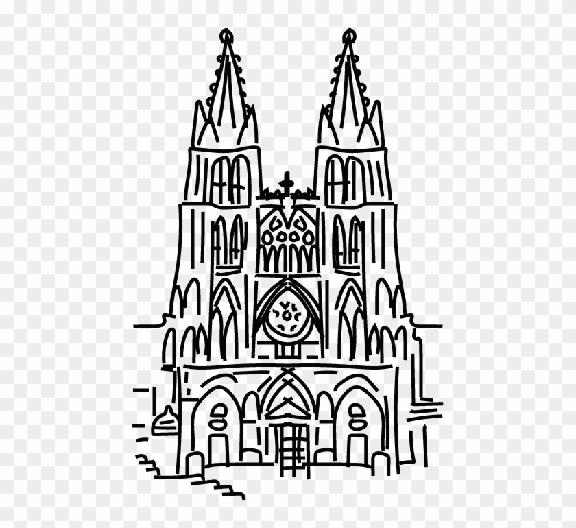Gothic Architecture Is More Vertical And Luminous As - Medieval Architecture #823182