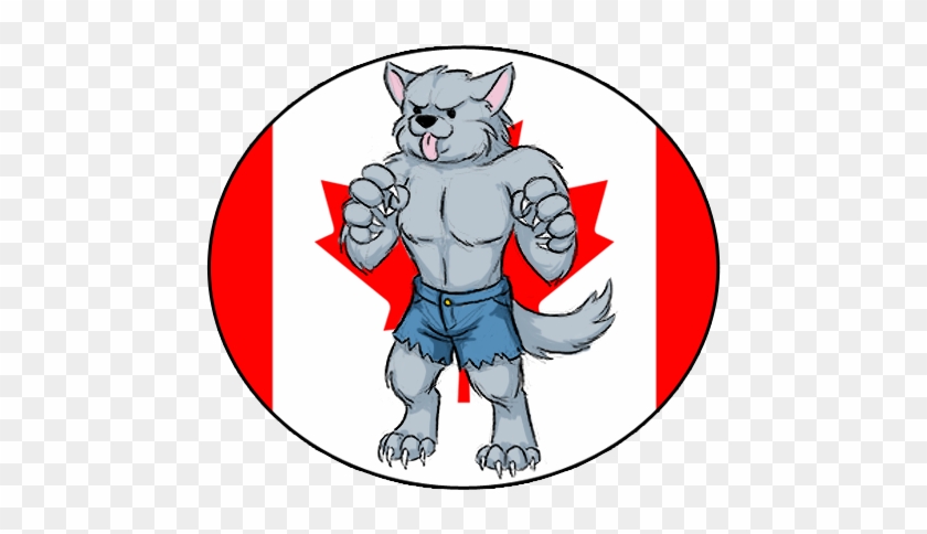 'badass Canadian Werewolf' Sticker By Yoriden ' - Academic Journal #823279