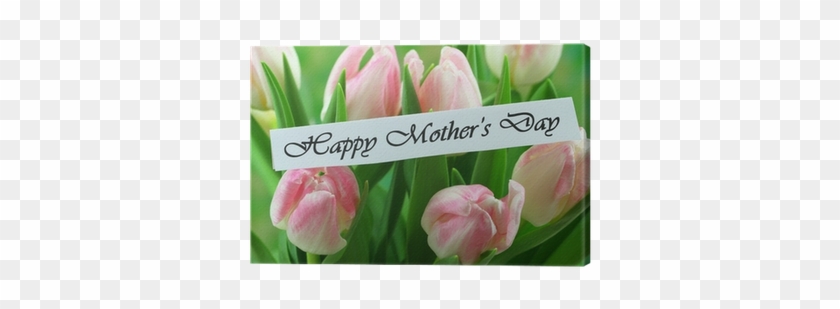 Quadro Su Tela Scheda Felice Festa Della Mamma Con - Mother's Day #823306