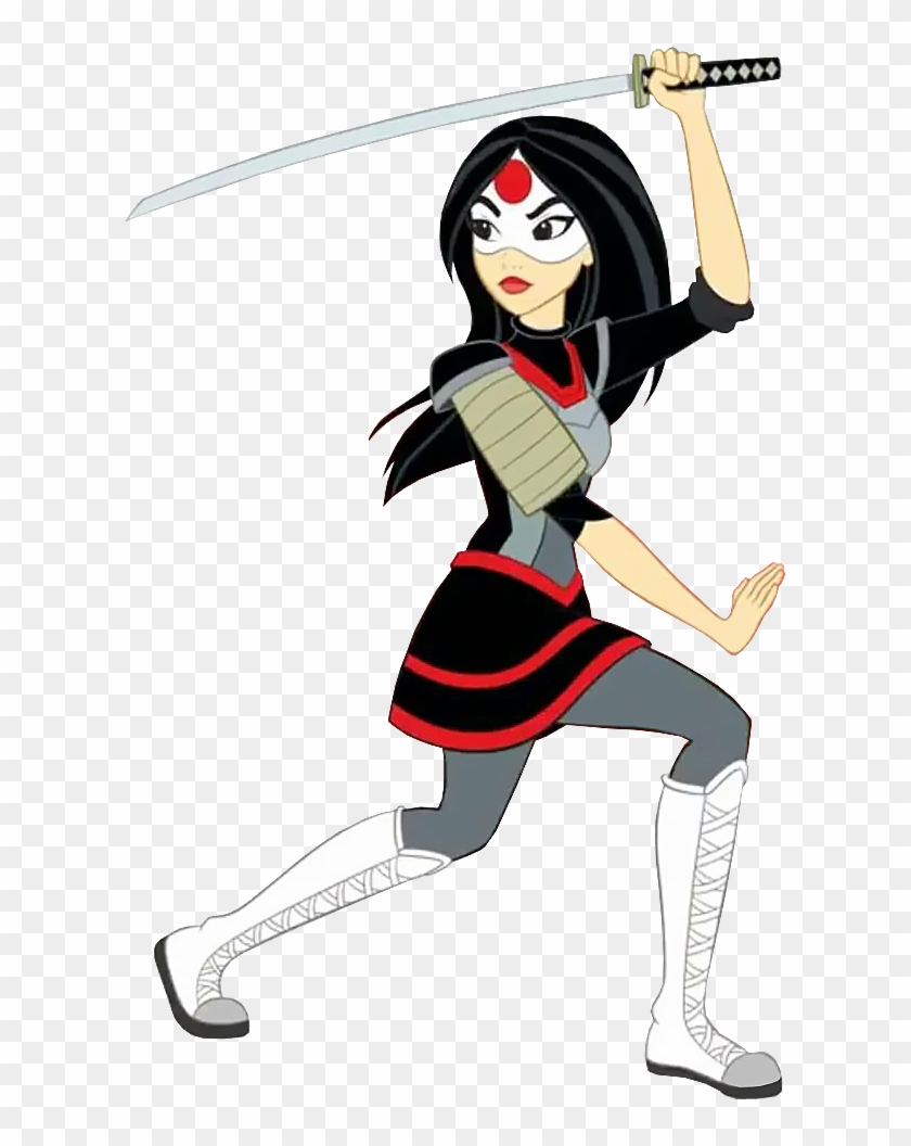 Katana Clipart Babe - Dc Super Hero Girl Katana #823310