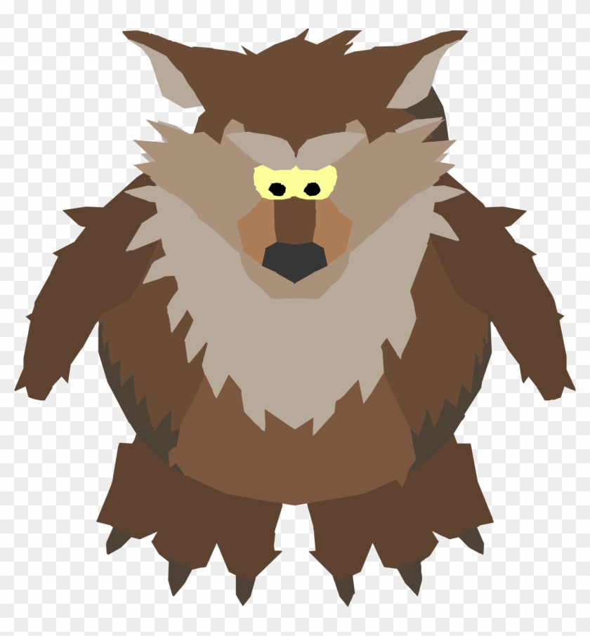 Brown Werewolf 0 - Club Penguin Werewolf #823331