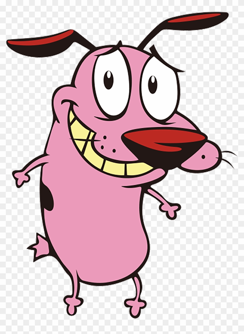 Dog Animated Cartoon Cartoon Network Humour - Courage The Cowardly Dog  Courage - Free Transparent PNG Clipart Images Download