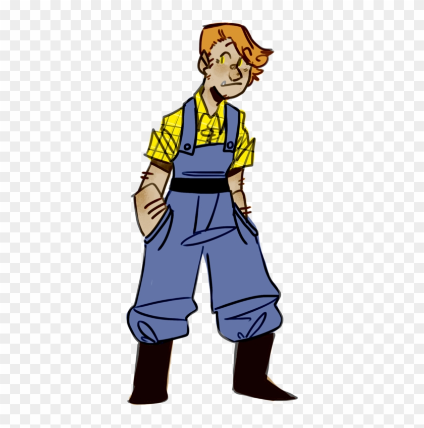 Butch Lesbian Werewolf Farmer By Pokeytard - Cartoon #823419