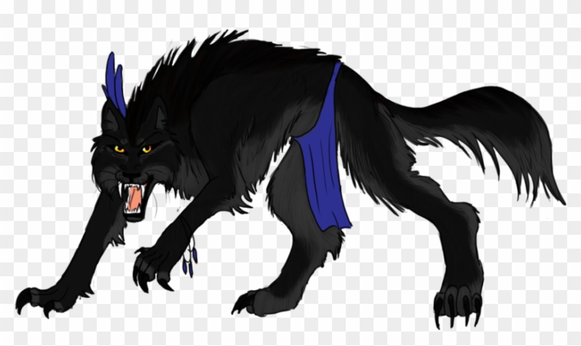 Black Werewolf Closed By Lover Of The Drow - Werewolf #823442