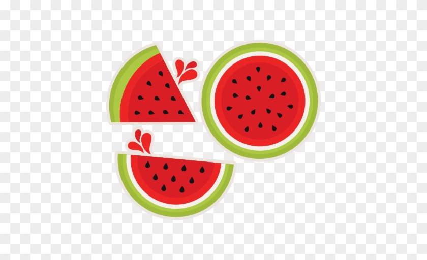 Watermelon Svg - Miss Kate Cuttables Summer #823552