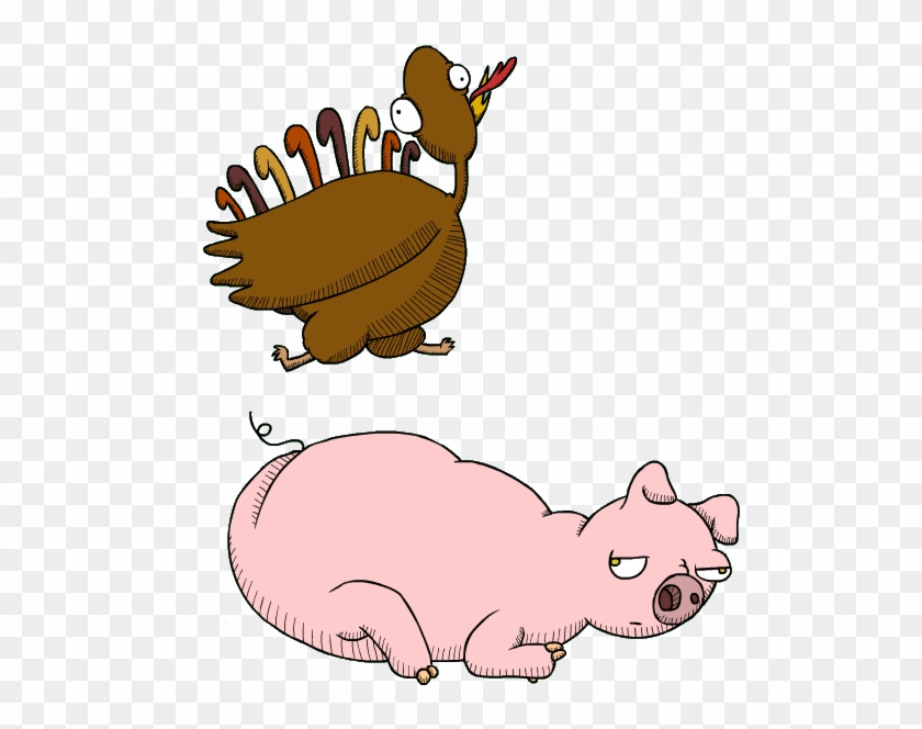 Pig And Turkey By Stetzou - Animated Turkey Sex Gif #823741