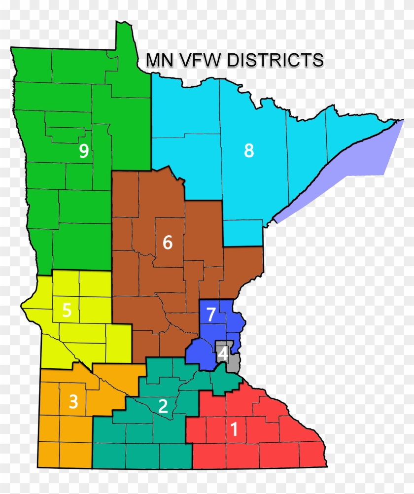 Auxiliary Dist - Map - Minnesota #823774