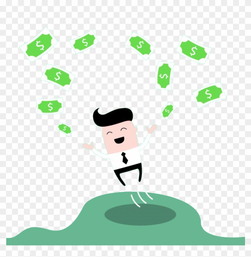 Money Cartoon Clip Art - Money Cartoon Clip Art #823814