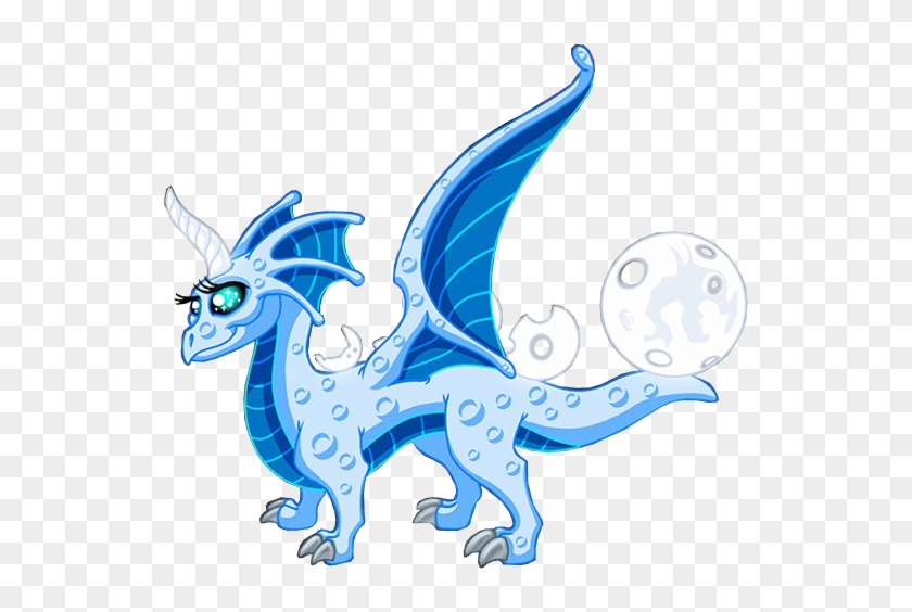 Blue Moon Dragon [during The Blue Moon Festival, A - Dragonvale Blue Moon Dragon #823891