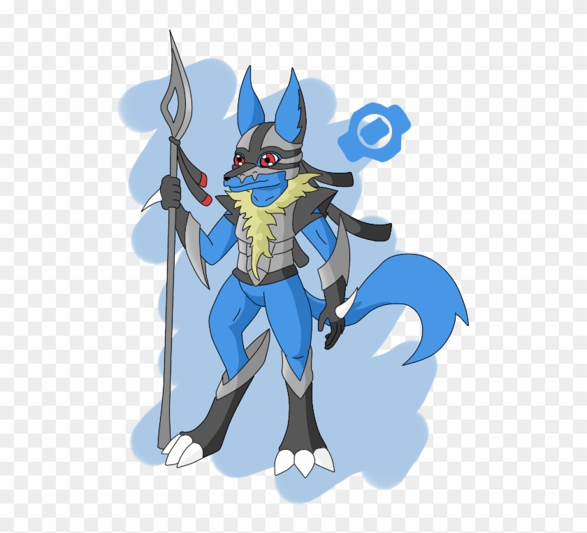 If Lucario Were A Digimon By Harubyakko - Lucario #823934