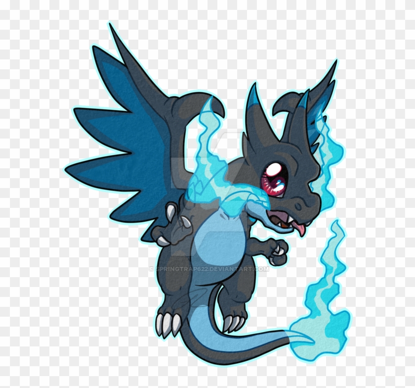 Mega Chariazard X By Taylortrap622 - Mega Charizard X Chibi #824000