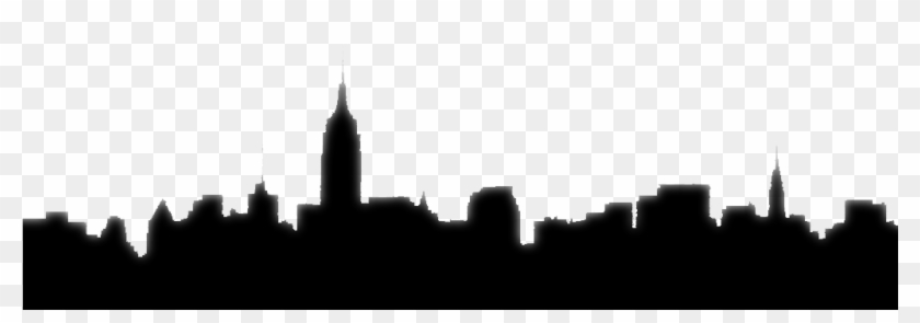 Filenyc Skyline Silhouette - New York City Skyline #824004