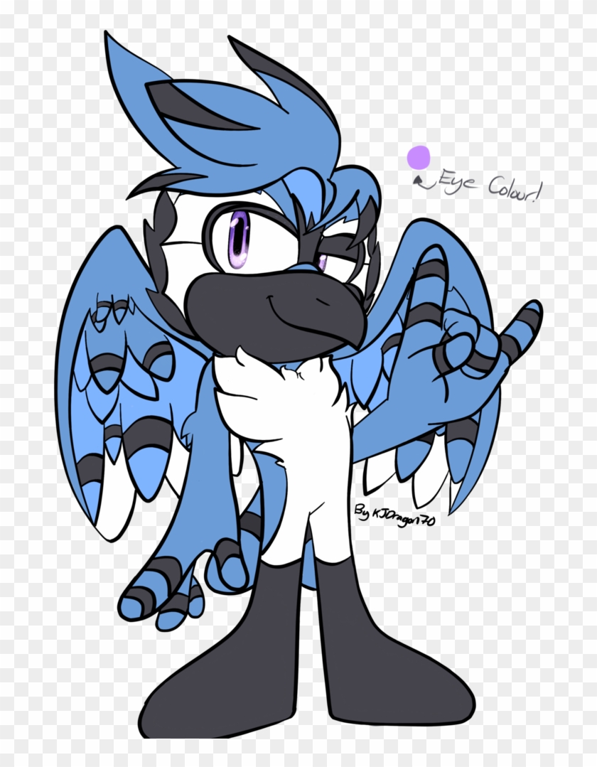 Roku The Blue Jay- Reference And Bio By Kjdragon70 - Blue Jay Sonic Ocs #824013