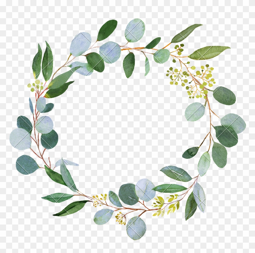 Wedding Greenery Wreath - Free Watercolor Greenery Banner #824115