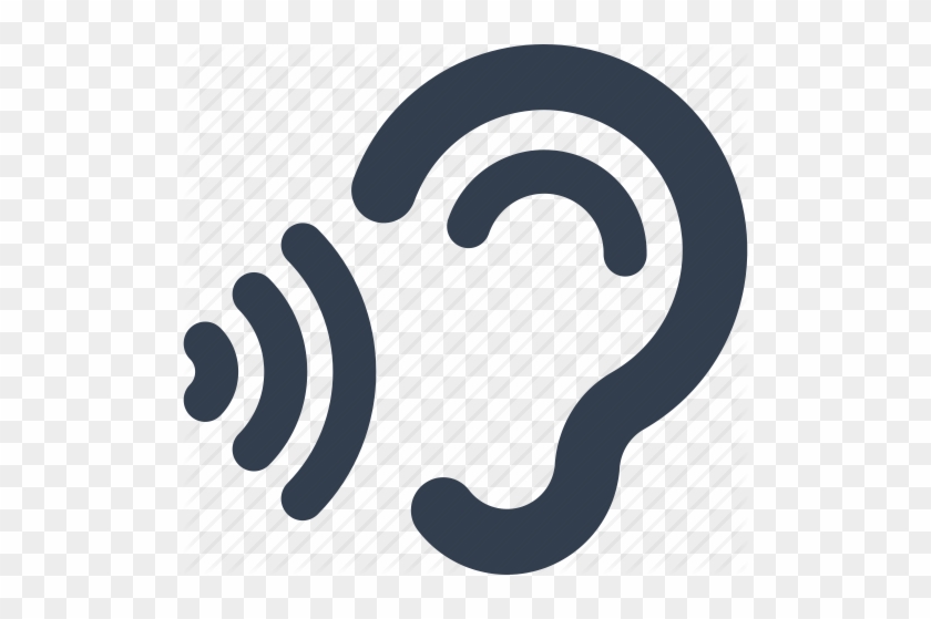 Listen Ear Icon Image - Hear Icon #824257