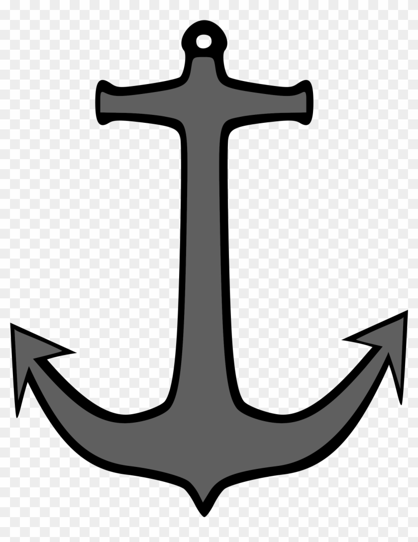 Clipart Simple Anchor Open - Anchor Clip Art - Free Transparent PNG Clipart  Images Download
